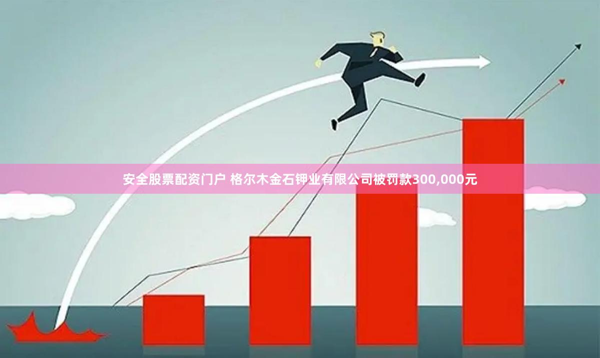 安全股票配资门户 格尔木金石钾业有限公司被罚款300,000元