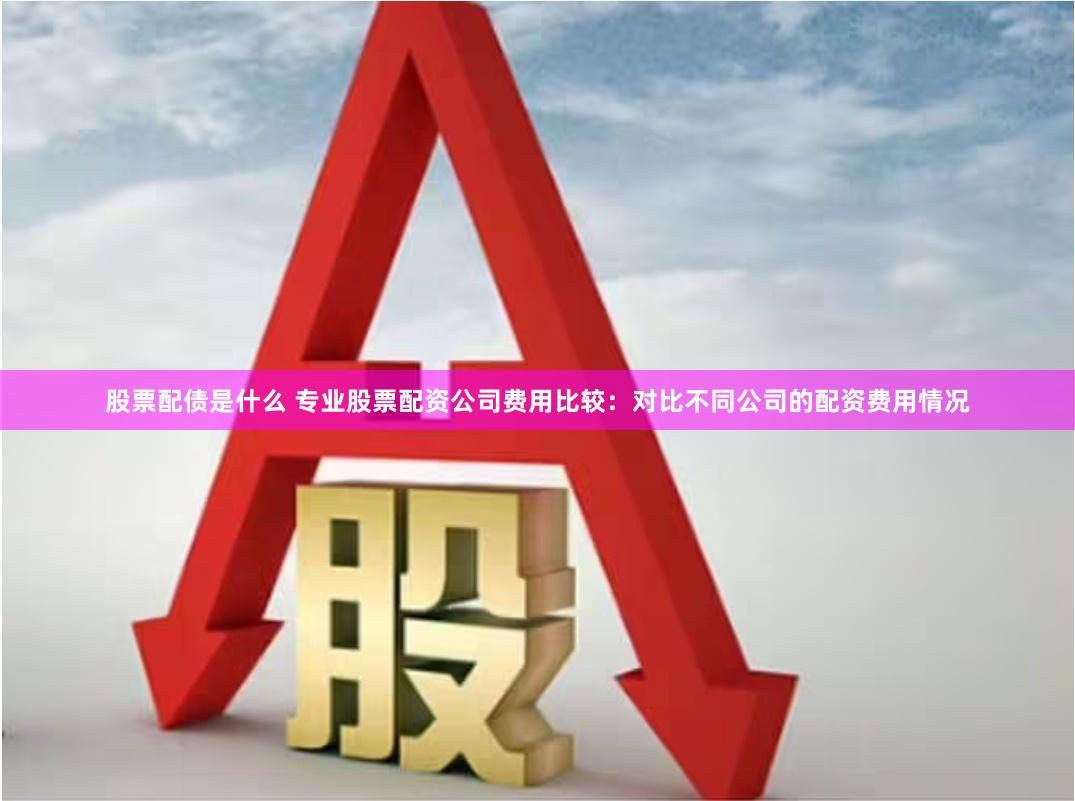股票配债是什么 专业股票配资公司费用比较：对比不同公司的配资费用情况