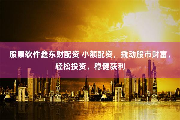 股票软件鑫东财配资 小额配资，撬动股市财富，轻松投资，稳健获利